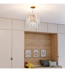 Подвесная люстра со стеклянными плафонами Smart 60170/8 золото Smart Eurosvet