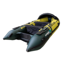 Надувная лодка GLADIATOR E380PRO желтый + темно-зеленый (5467C) (BSM5034) 