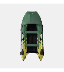 Лодка надувная GLADIATOR E380PRO зелено-оливковый