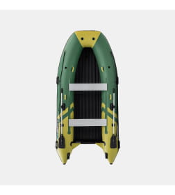 Лодка надувная GLADIATOR E380PRO зелено-оливковый