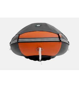 Лодка надувная GLADIATOR E380PRO оранжево-темносерый