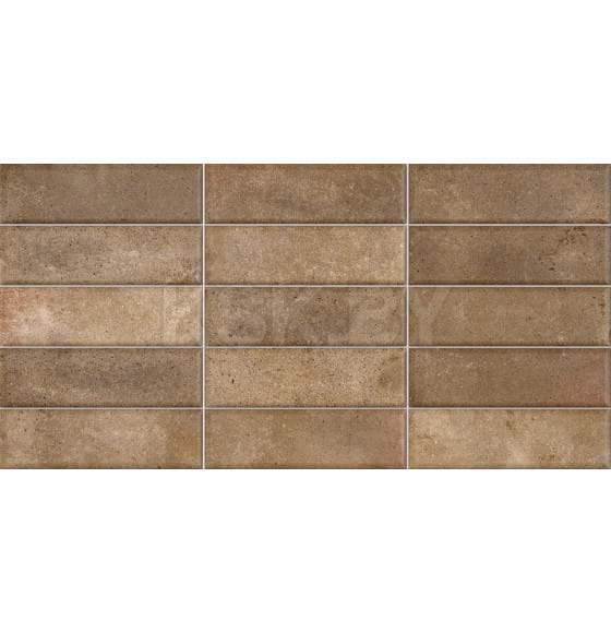 Плитка New Trend Elbrus Brick Marron 300х600х9 мм  (WT36ELR31) 