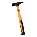 Молоток 400 гр квадратный боек, фиберглассовая двухкомпонентная ручка Вихрь 73/6/8/5 (73/6/8/5) 