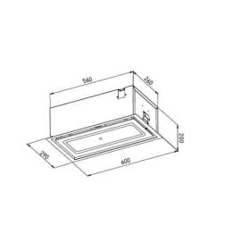 Вытяжка кухонная ZORG ADDU 1060 60 S черная