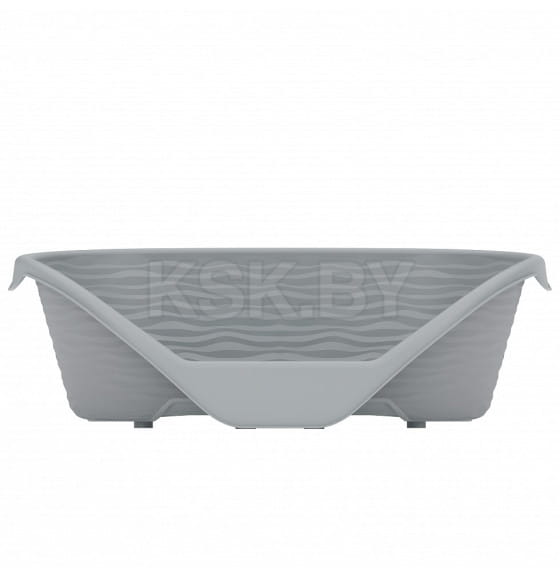 Лежак ALTA для кошек и собак пластиковый 610*415*205мм (с подушкой) (серый) М8410 (М8410) 