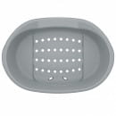 Лежак ALTA для кошек и собак пластиковый 610*415*205мм (с подушкой) (серый) М8410 (М8410) 