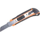 Нож с выдвижным лезвием 18 мм двухкомпонентный корпус, автоматический фиксатор Вихрь 73/10/10/4 (73/10/10/4) 