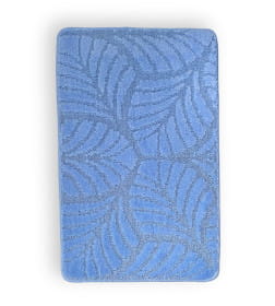 Коврик для ванной One Color 50*80  голубой L.BLUE 