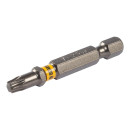 Бита TORX 25х50 мм сталь S2, шестигранный профиль (10 шт.) Denzel 11670 (11670) 