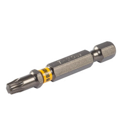 Бита TORX 25х50 мм сталь S2, шестигранный профиль (10 шт.) Denzel 11670