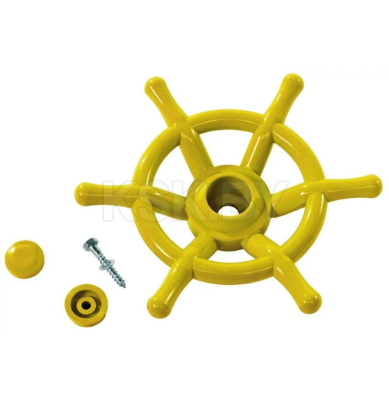 Аксессуар для детской площадки KBT Штурвал 503.010.003.001 (желтый) (6429126) 