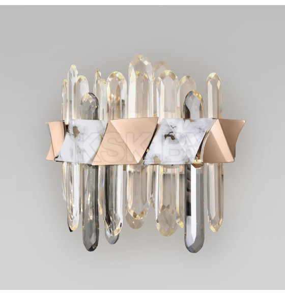 Настенный светодиодный светильник с хрусталем 420/1 Bogate's (a067821) 