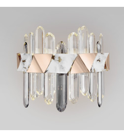 Настенный светодиодный светильник с хрусталем 420/1 Bogate's