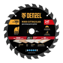 Диск пильный по дереву 300х24Tх30 мм Denzel 733647 (733647) 