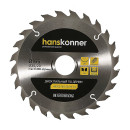 Диск пильный по дереву 165х24Tx20x2.2 мм Hanskonner H9022-165-30/20-24 (H9022-165-30/20-24) 