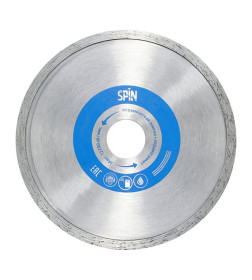 Диск алмазный 230х22,23х5x2,2 мм сплошная кромка, влажный рез "Spin Edge Basic" 552322