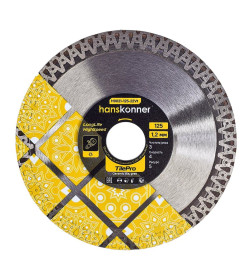 Диск алмазный 125x22,23 мм Hanskonner H9021-125-22Vt