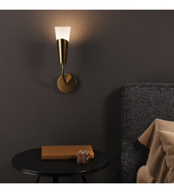 Настенный светильник 60167/1 латунь Eurosvet