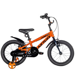 Велосипед NOVATRACK 16" EXTREME алюминий, оранжевый