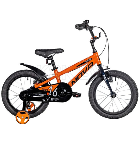 Велосипед NOVATRACK 16" EXTREME алюминий, оранжевый (172082 167AEXTREMEV.OR5) 