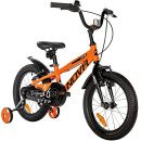 Велосипед NOVATRACK 16" EXTREME алюминий, оранжевый (172082 167AEXTREMEV.OR5) 