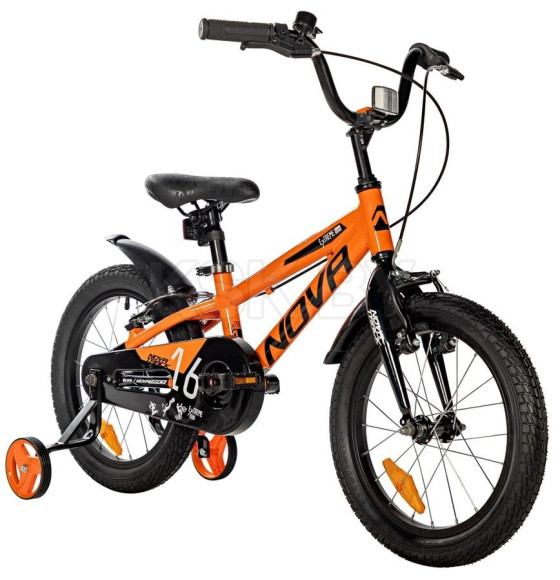 Велосипед NOVATRACK 16" EXTREME алюминий, оранжевый (172082 167AEXTREMEV.OR5) 
