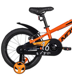 Велосипед NOVATRACK 16" EXTREME алюминий, оранжевый