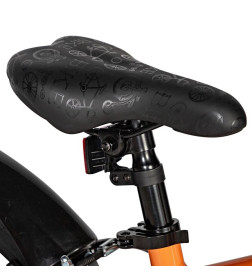 Велосипед NOVATRACK 16" EXTREME алюминий, оранжевый