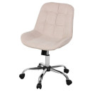 Стул "Тоскана-лифт" каркас эмаль/велюр (Velluto 2 бежевый) СРП-333 СоюзРегионПоставка (СРП 333) 