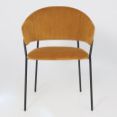 Стул AV 433, карри бархат Confetti chai tea/черный (123203) 