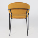 Стул AV 433, карри бархат Confetti chai tea/черный (123203) 
