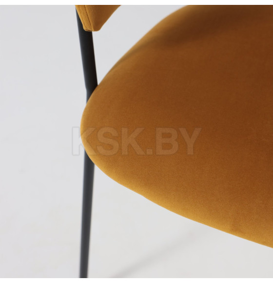 Стул AV 433, карри бархат Confetti chai tea/черный (123203) 