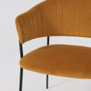 Стул AV 433, карри бархат Confetti chai tea/черный (123203) 