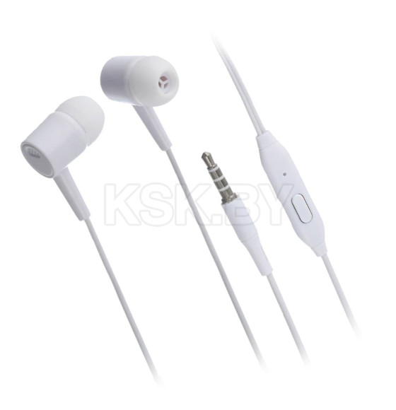 Наушники внутриканальные (белый) GoPower GPHP02 00-00022769 (00-00022769) 