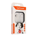 Наушники вставные (белый) GoPower GPHP05 00-00022770 (00-00022770) 
