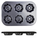 Форма для выпечки 26,0 х 18,5 см, шесть ячеек MA0285A (MA0285A) 