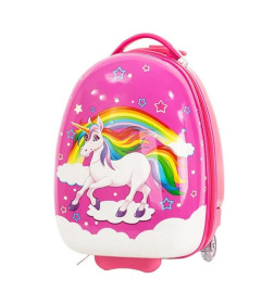 Чемодан на колесах Supra STS-1006-B (Rose Unicorn)