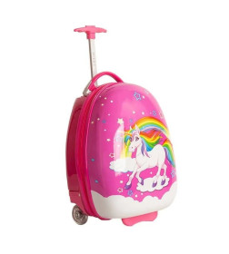 Чемодан на колесах Supra STS-1006-B (Rose Unicorn)