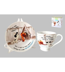 Чайная пара "Котенок Гав" HD241148 (440мл) в подар.уп