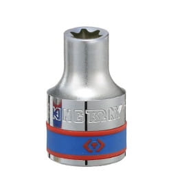 Головка торцевая 1/2" TORX Е-стандарт E14 L=37 мм KING TONY 437514M