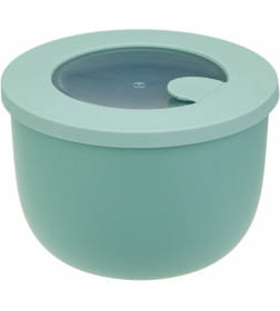 Миска М1324 (0,6л) герметичная с клапаном для СВЧ (фисташковый), 