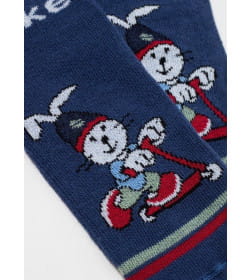 Носки детские 3081 Брестские KIDS (рисунок), р. 15-16 рис.4015 Т.ДЖИНС