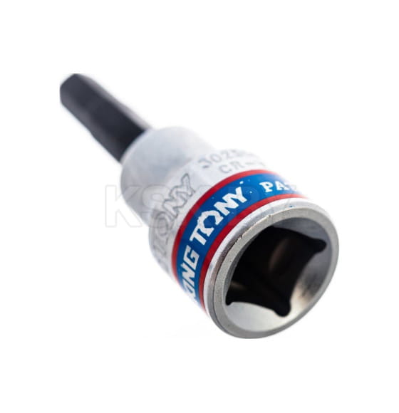 Головка торцевая 3/8" с вставкой-битой HEX 6х50 мм KING TONY 302506 (302506) 