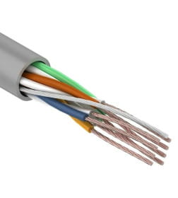 Кабель UTP 4PR 24AWG CAT5e 305 м STRANDED REXANT 01-0044