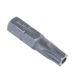 Бита T-TORX T30Hх25 мм 1/4" Ombra 514830