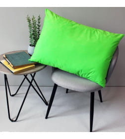 Наволочка декоративная 45x45 см, VELOURS MATEX салатовый