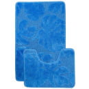 Набор ковриков для ванной One Color 50*80+50*40  голубой BLUE CLT 202231 (CLT 202231) 