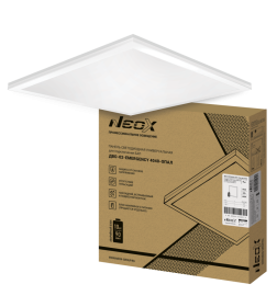 Панель светодиодная универсальная ДВО-02-EMERGENCY 4040-ОПАЛ 40Вт 4000K 595х595 мм без БАП-10W90 NEOX 4690612053035