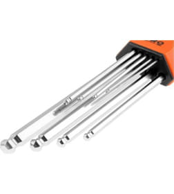 Набор ключей шестигранных 1,5-10 мм экстрадлинных с шаром (9 шт.) PRO STARTUL PRO-89609