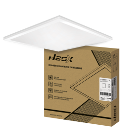 Панель светодиодная универсальная ДВО-02 5065-ОПАЛ 50Вт 6500К 595х595 мм NEOX 4690612053066